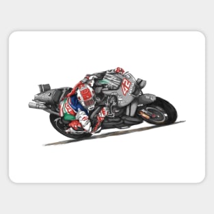 Drawing/Sketching MotoGP Team No 42 Magnet